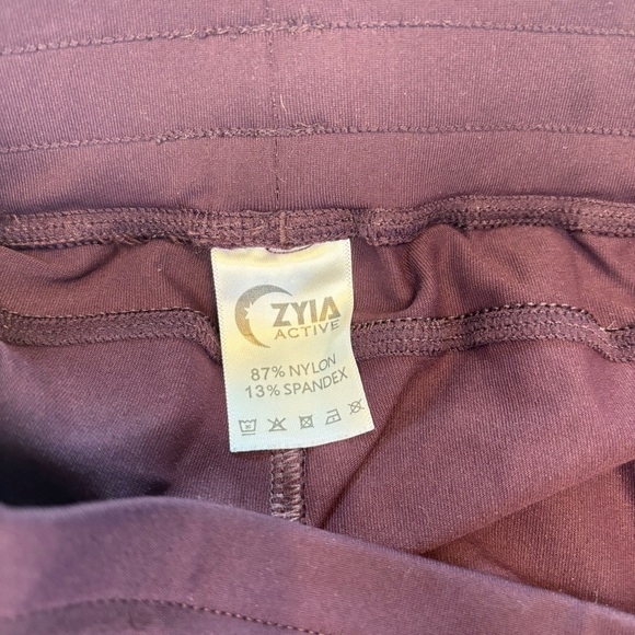 Zyia Active Small Unwind Drawstring Jogger Plum Purple - Picture 5 of 5